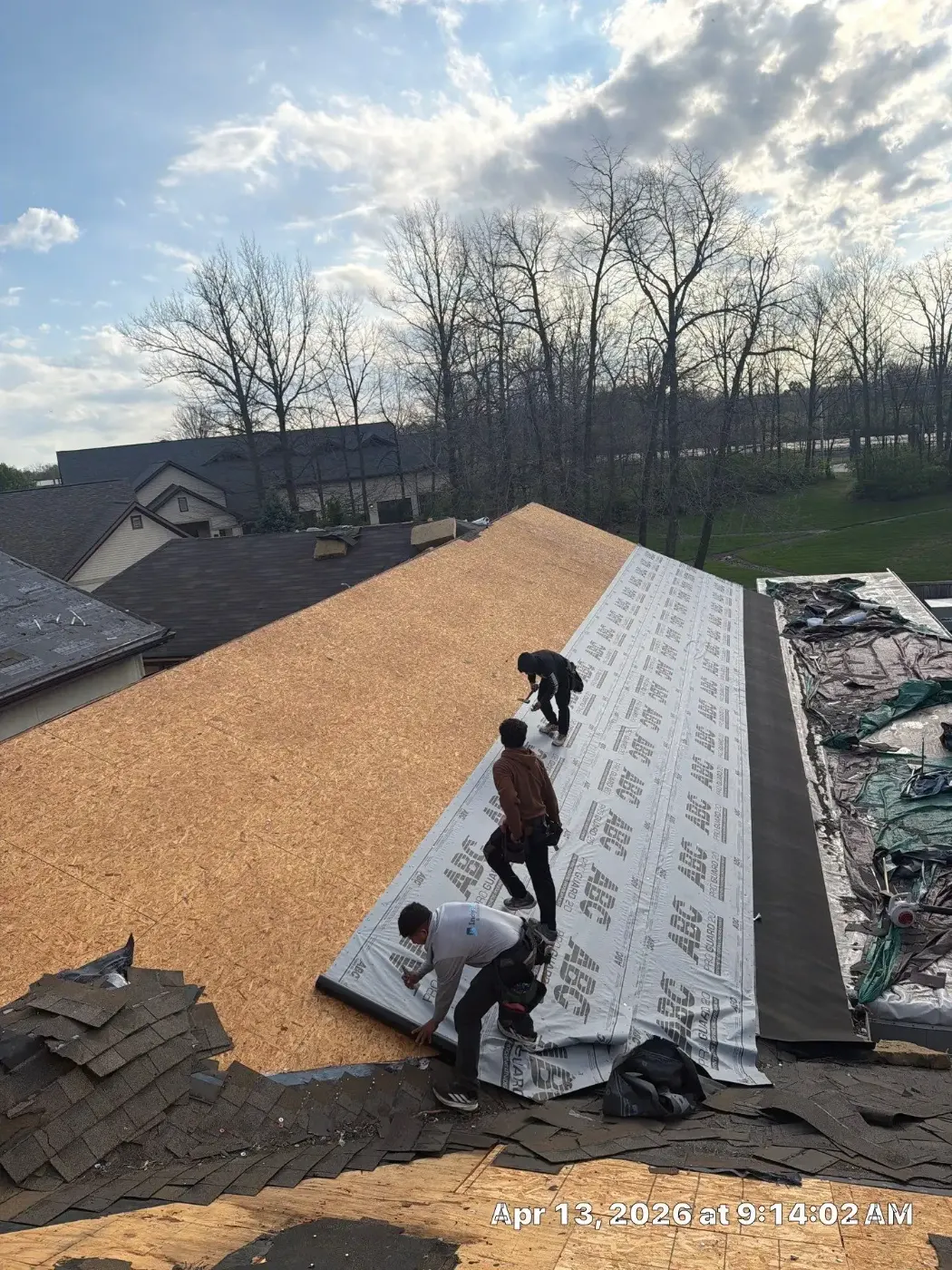 Manufacturer-certified roof installation in Lawrence